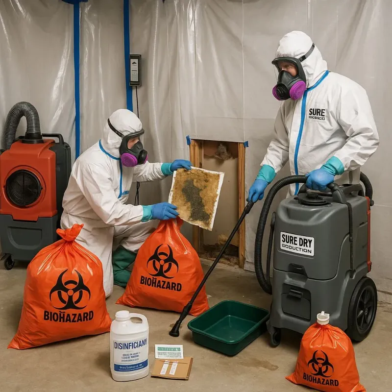Contaminated Water Handling Protocols process in Center City, PA