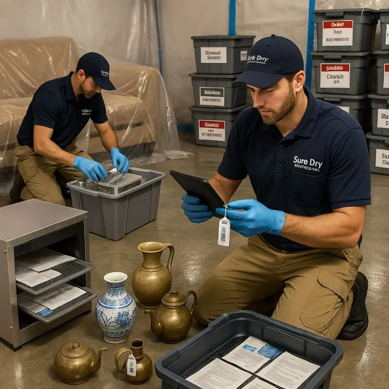 Content Protection and Restoration process in Center City, PA