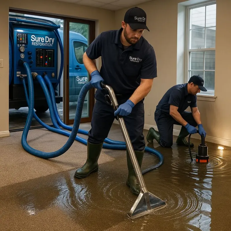 Water Extraction and Removal process in Center City, PA